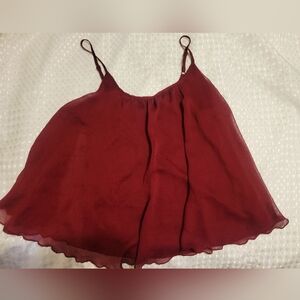 Express Burgundy Camisole Top